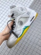 Air Jordan 5 x Off-White Sneakers Grey CT8480-105