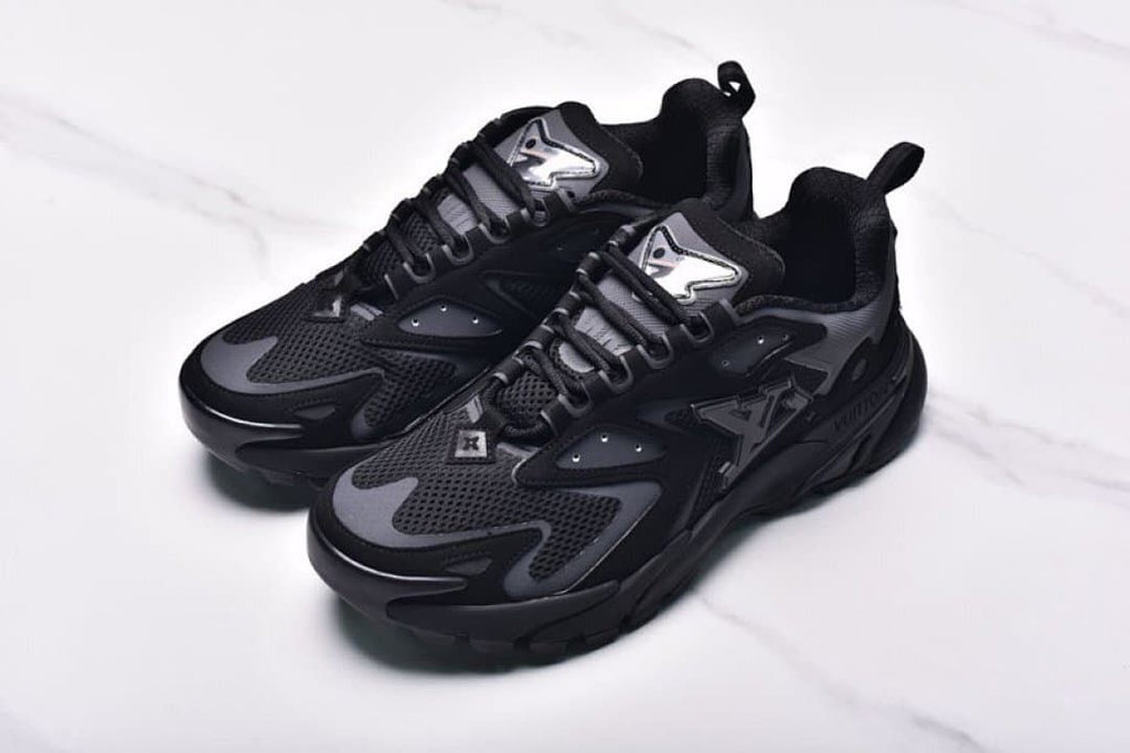 Louis Vuitton LV Millenium Black Chunky Sneakers