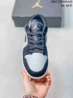 Jordan Air Jordan 1 Low Black White Sneakers