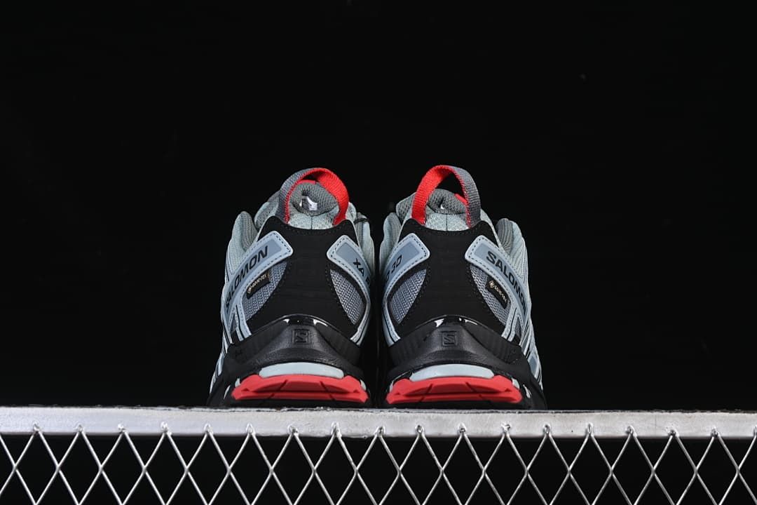 Salomon XA PRO 3D GTX Trail Running Shoes, Gray/Black/Red, 407894