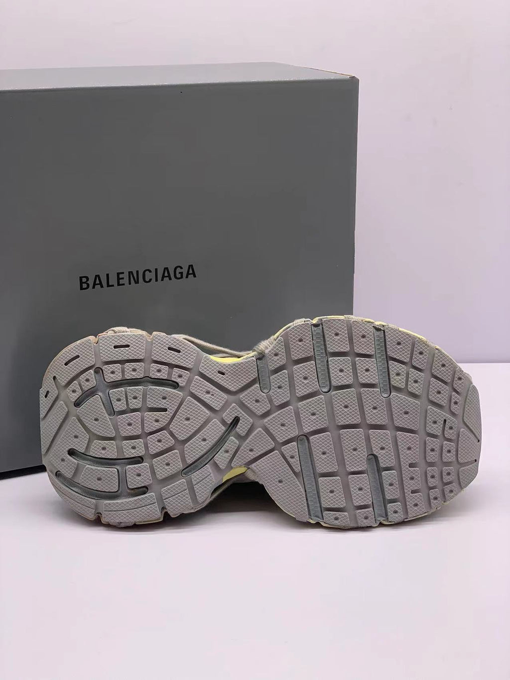 Balenciaga 3XL Spider Sneakers Champagne