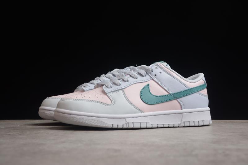 Nike SB Dunk Low Sneakers Pink Green White FD1232-002