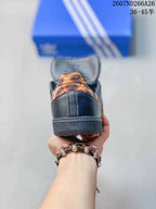 adidas Originals Samba OG Black Sneakers with Patterned Stripes