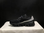 On Cloud X Sneakers in Black and Silver