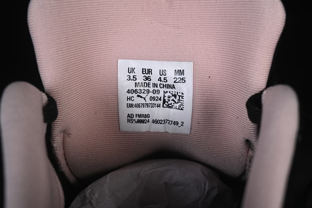 Puma Speedcat OG Sneakers Black and Puma Pink 406329-09