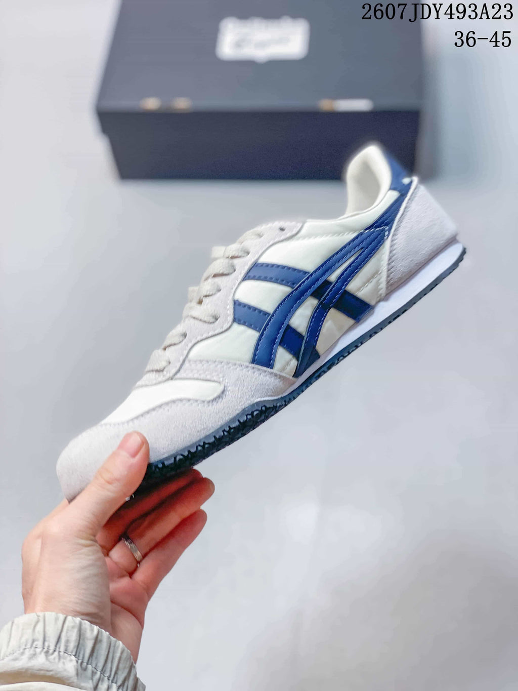 Onitsuka Tiger Serrano Sneakers White Blue 2607JDY493A23