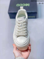 ECCO 2607GDD603A23 White Low-Top Sneakers