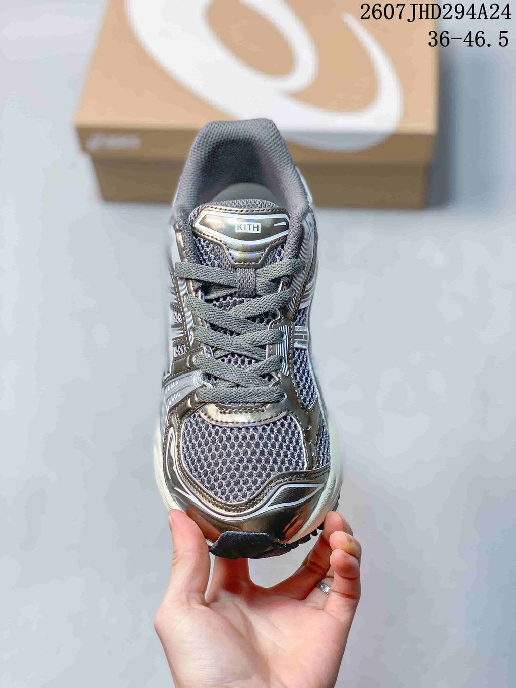 ASICS Gel-Kayano 14 Sneakers Silver Gray 2607JHD294A24