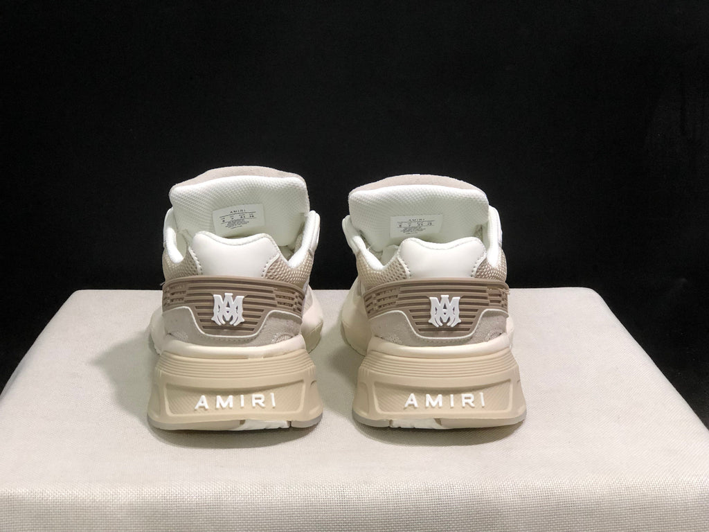 AMIRI MA Runner Sneakers Bone White