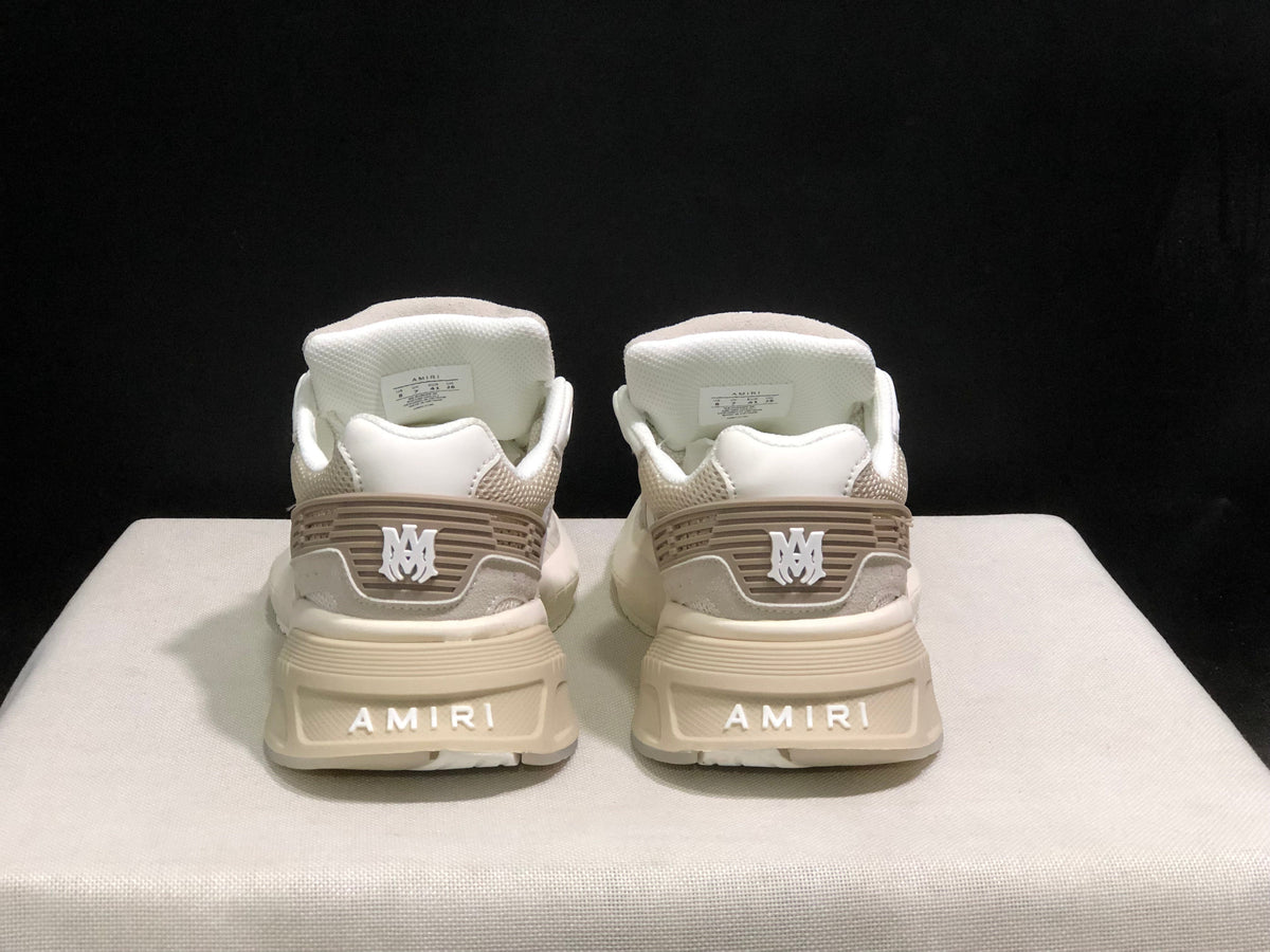 AMIRI MA Runner Sneakers Bone White