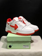 Off-White Out Of Office Low-Top Sneakers White Red