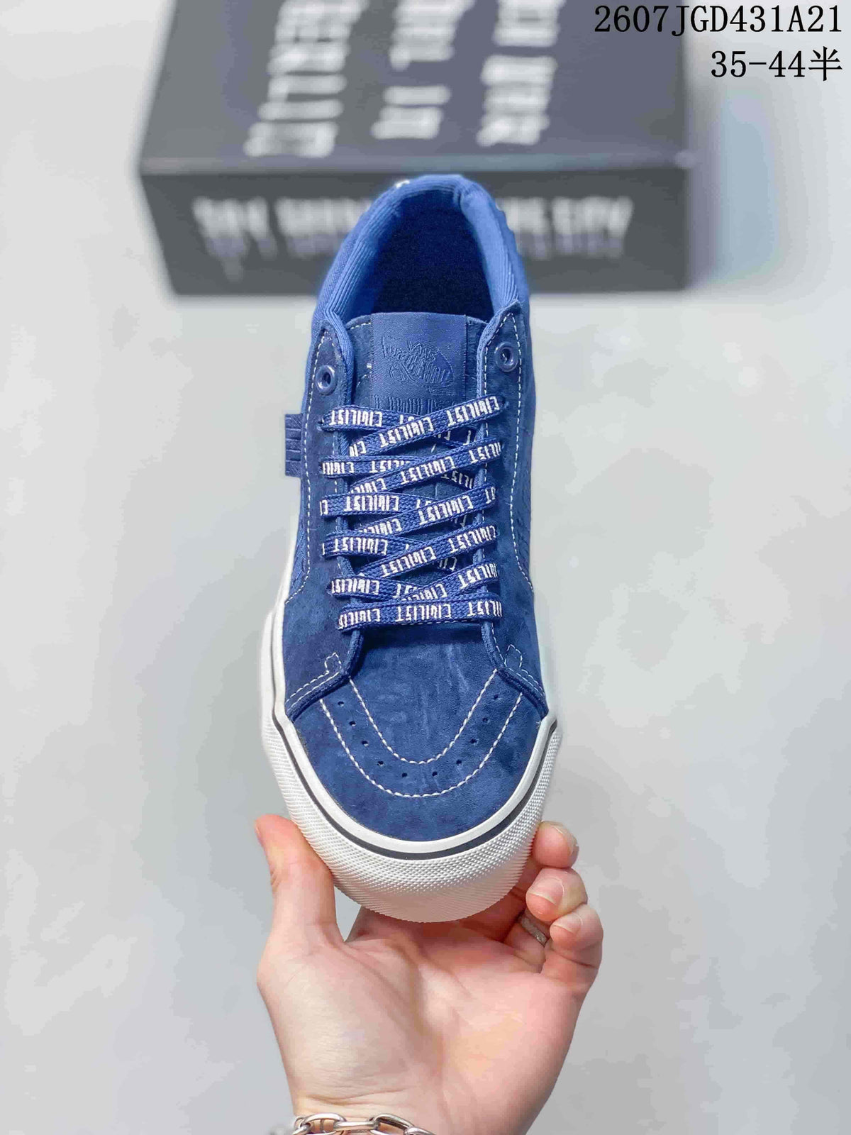 Vans CIVILIST BERLIN x SK8 Blue Low-Top Sneakers