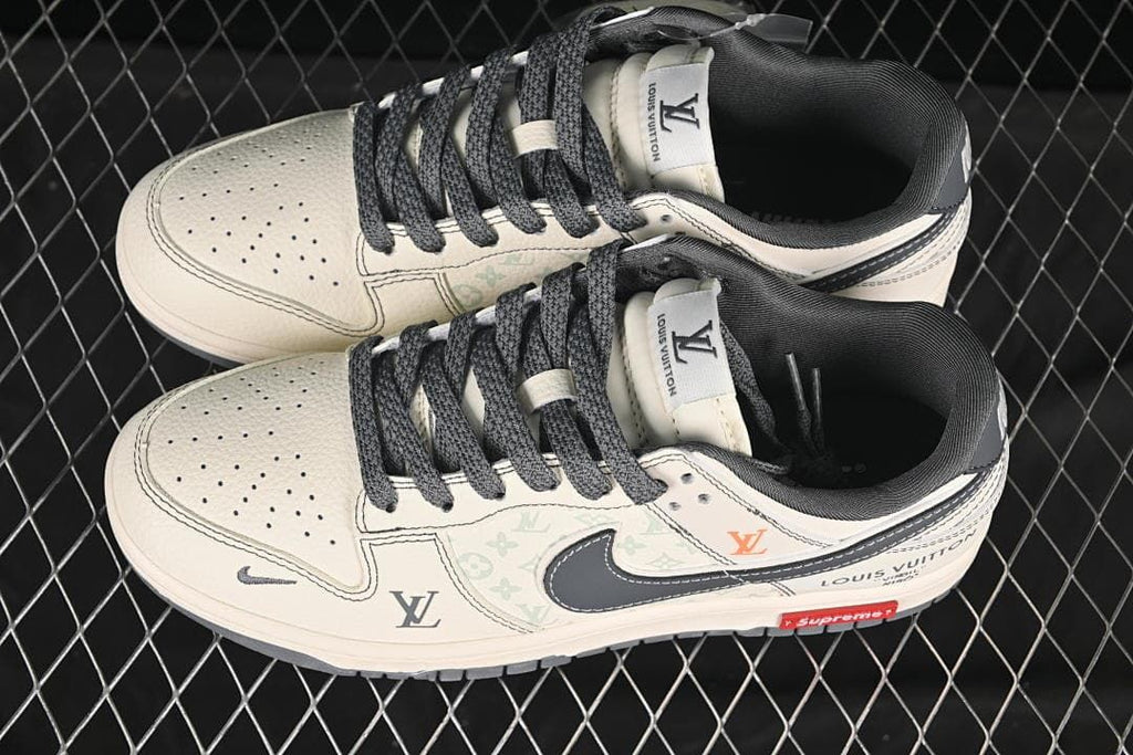 Nike SB Dunk Low Cream Grey Low-Top Sneakers YX5066-363