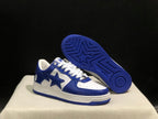 Bape Sta Low-Top Sneakers Blue and White