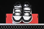 Nike Dunk Low Retro Black White Pink Sneakers
