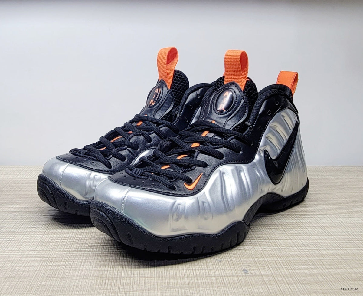 Nike Air Foamposite Pro Halloween Silver Black Sneakers