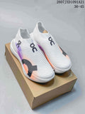 On Cloudboom Strike LS Slip-On Running Shoes White