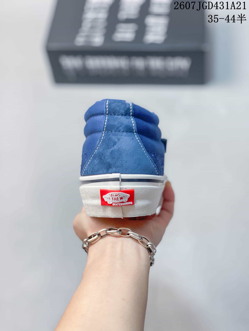 Vans CIVILIST BERLIN x SK8 Blue Low-Top Sneakers