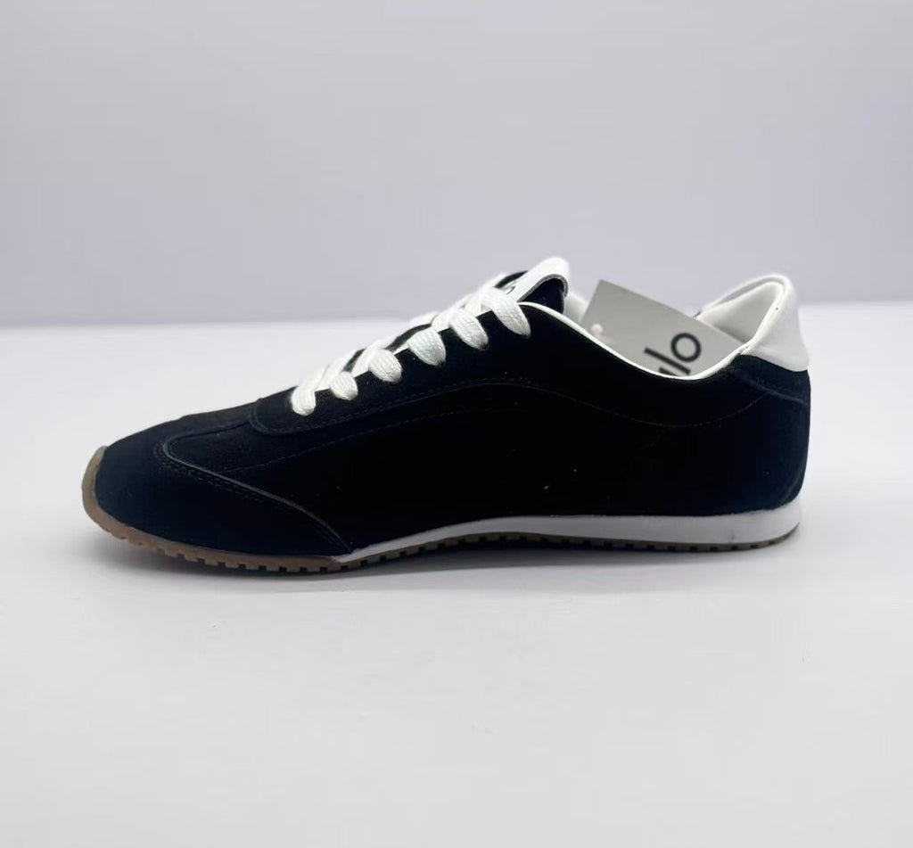 Alo Low-Top Sneakers Black and White