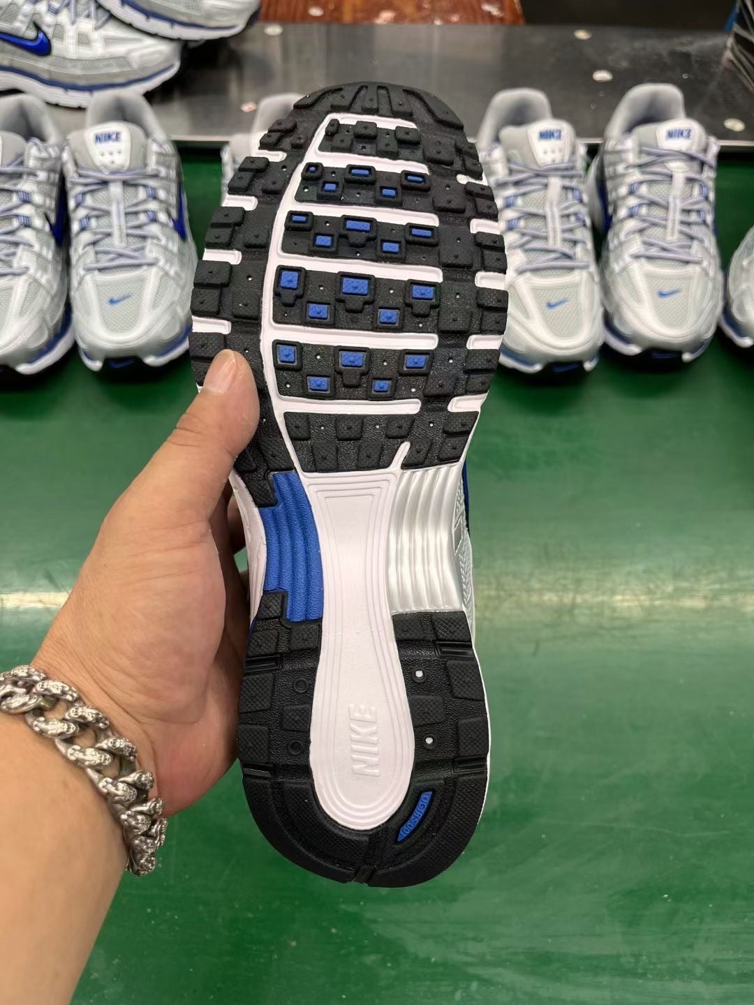Nike P-6000 Sneakers Silver Blue BV1021-001