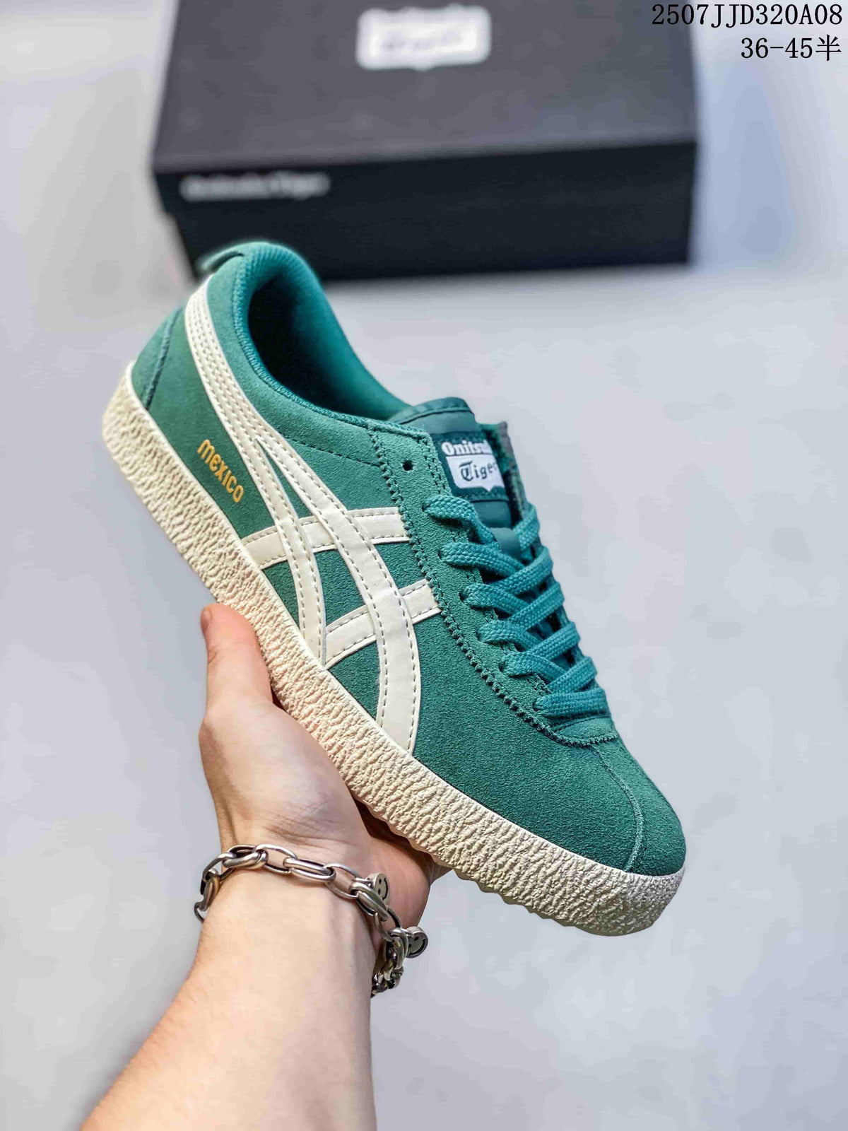 ASICS Japan S Low-Top Sneakers Green Cream