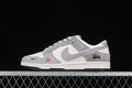 Nike SB Dunk Low Stüssy Snake Year Gray and Off-White Sneakers