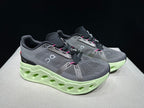 On Cloud eclipse Running Shoes in Gray and Lime