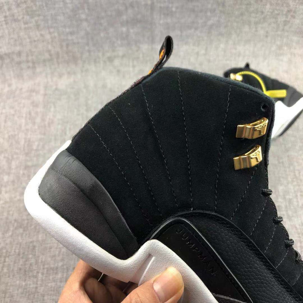 Jordan Air Jordan 12 Black Gold Sneakers 130690-017