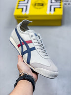 Onitsuka Tiger Mexico 66 White Blue Red Sneakers