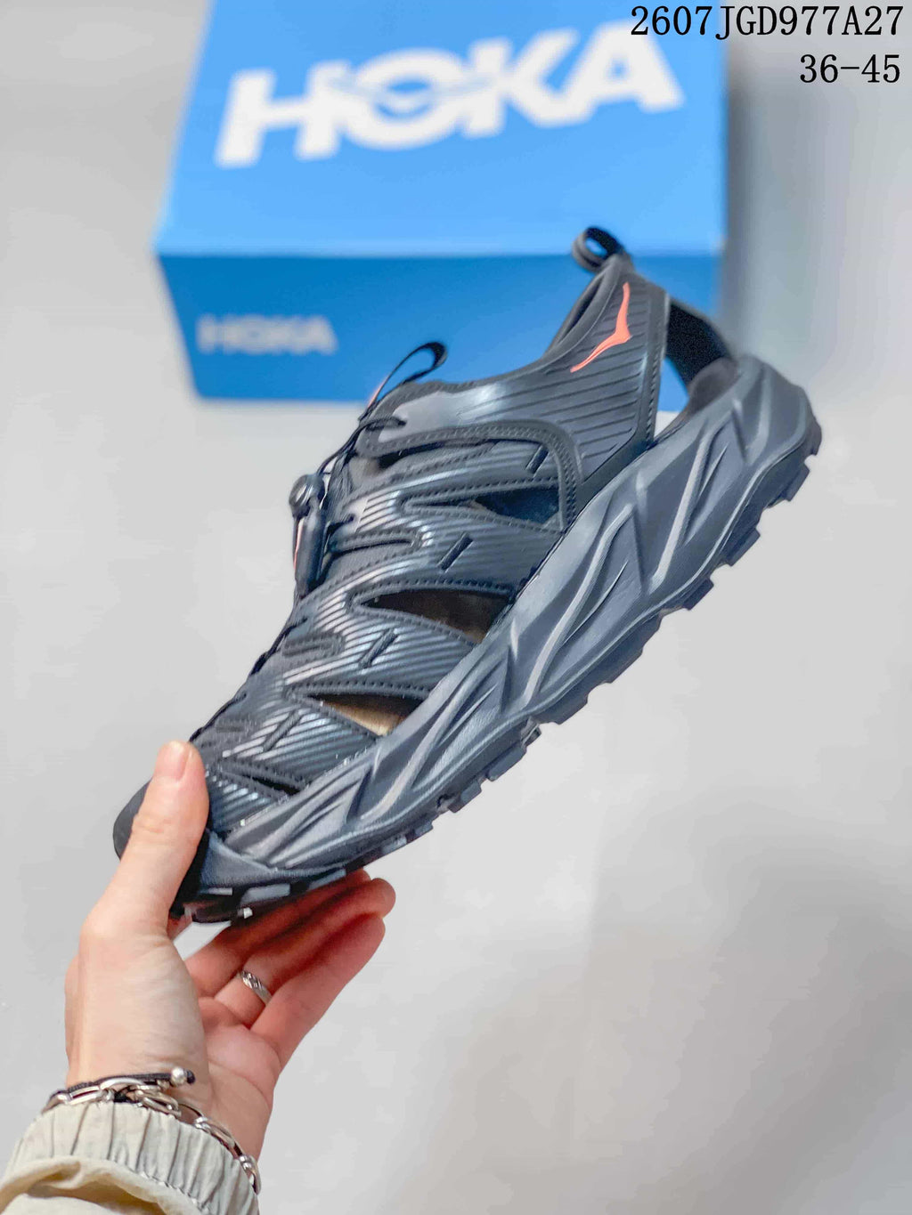 HOKA Hopara OG Outdoor Sandals Black 2607JGD977A27