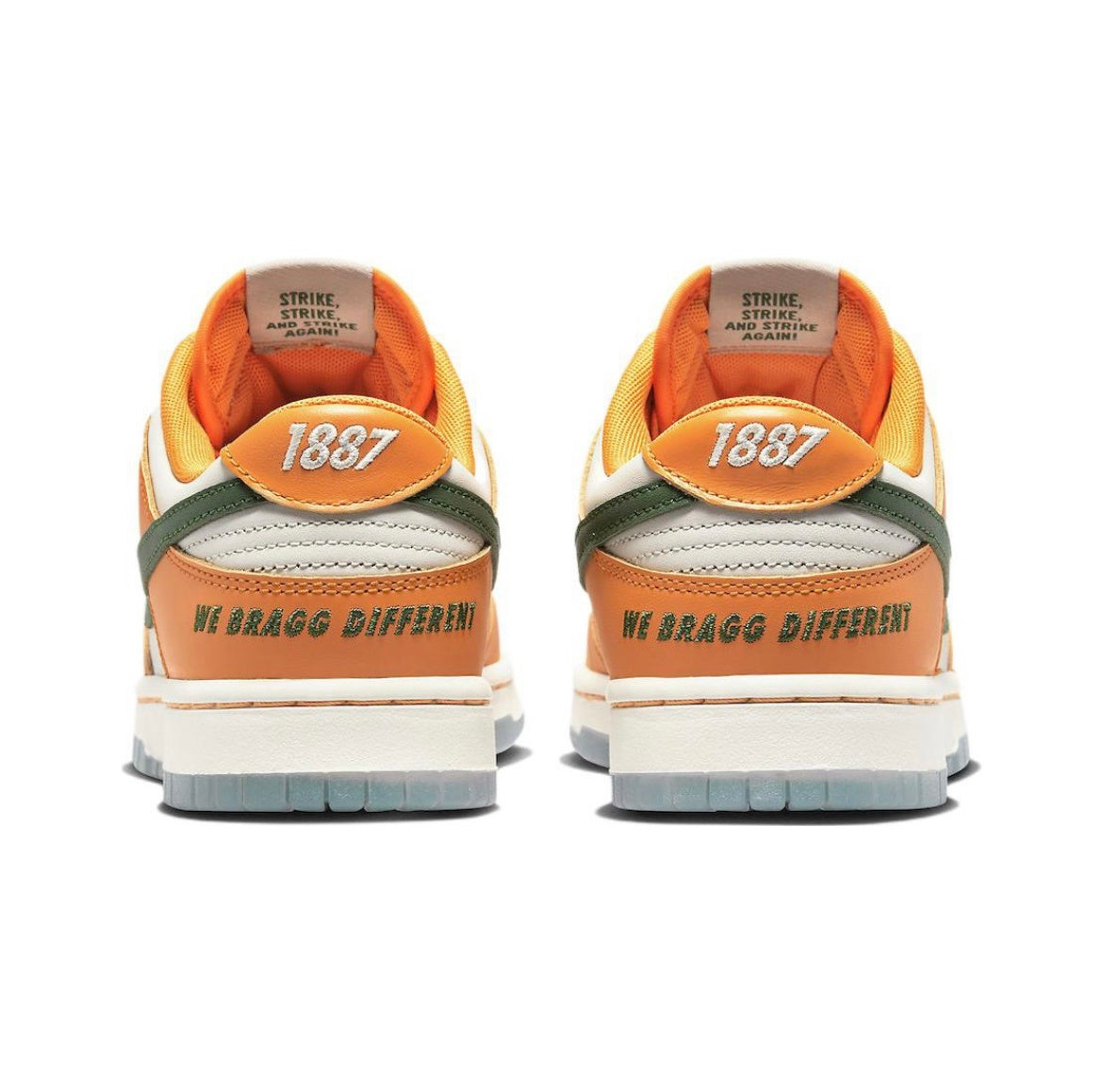 Nike Dunk Low Florida A&M White Orange DR6188-800