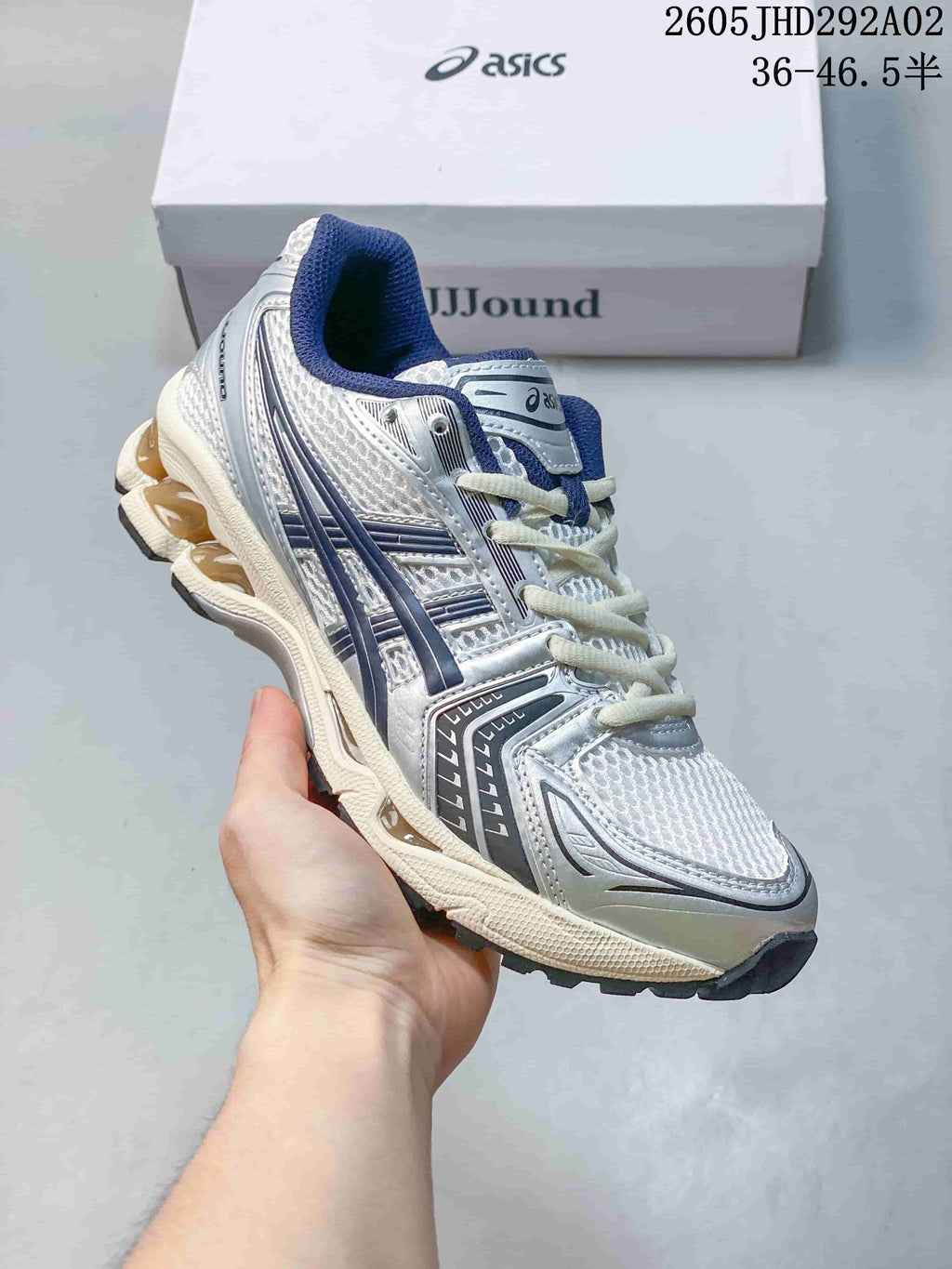 ASICS GEL-KAYANO 14 Silver Blue Sneakers 1201A019-700