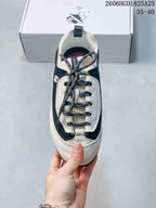Chanel Black and White Low-Top Sneakers 2606HGD1825A25