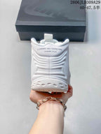 Nike Air Foamposite One White High-Top Basketball Sneakers