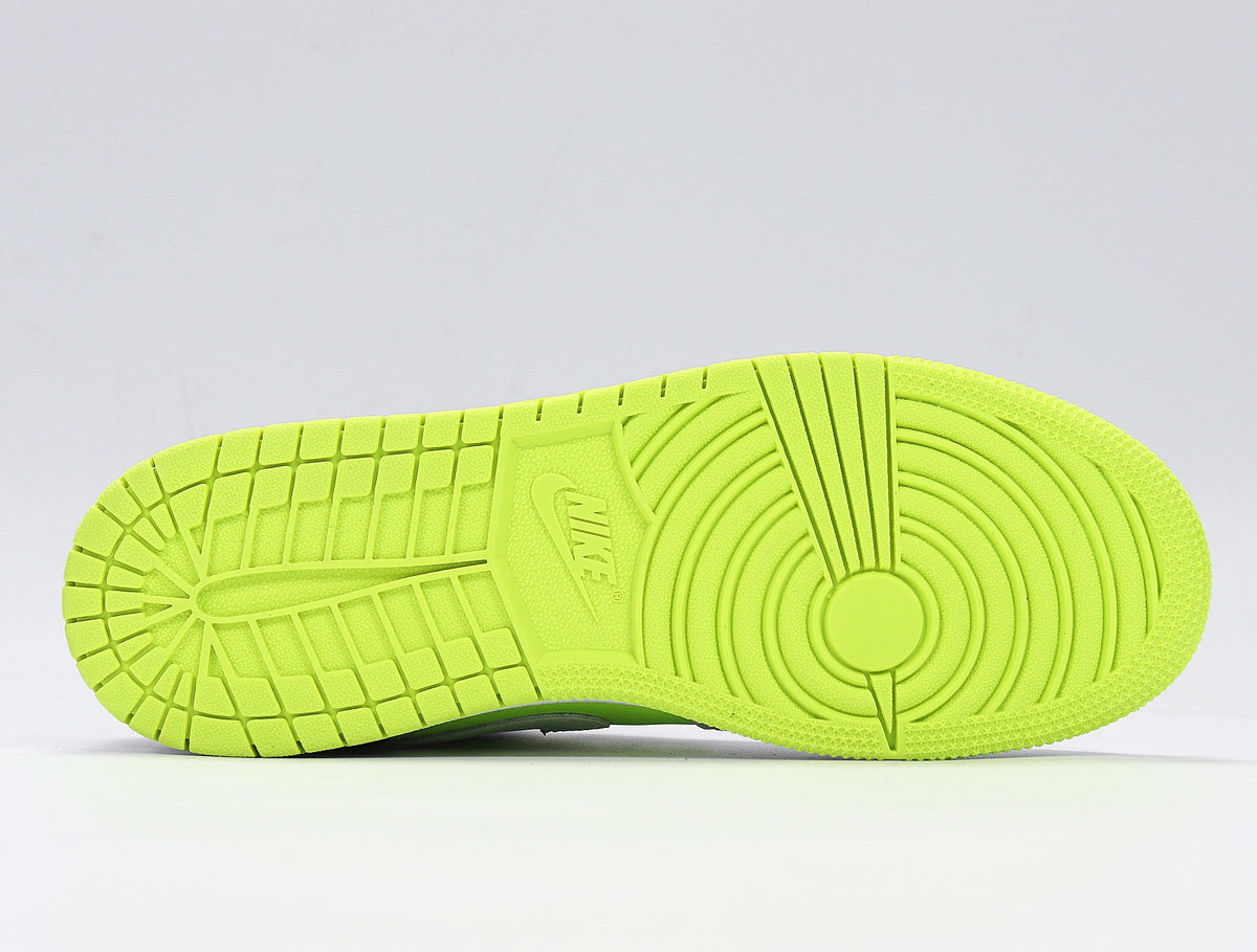 Jordan 1 Low Yellow Orange Sneakers 554725-870