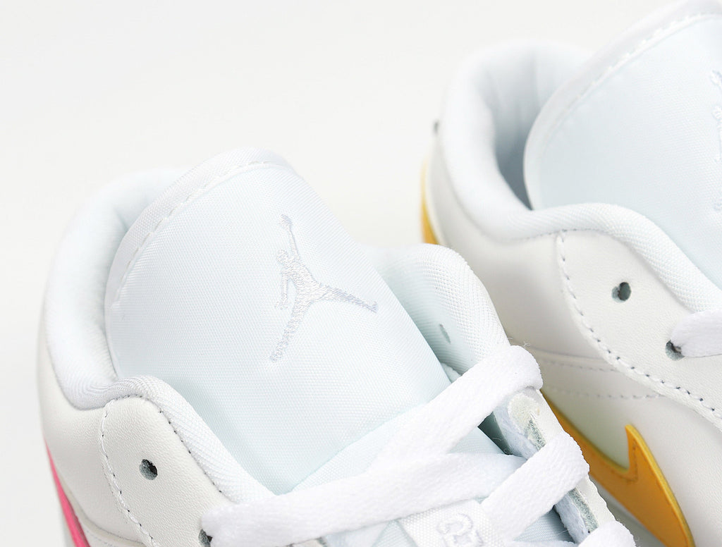 Nike Air Jordan 1 Low White Multicolor CW7035-100 Sneakers