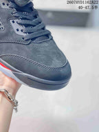 Nike Air Jordan 5 Retro High-Top Sneakers Black Red