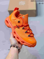 On LOEWE Series Orange Low-Top Sneakers JYD386A26