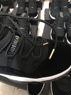 Jordan 11 Black Velvet High-Top Sneakers