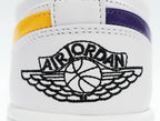 Nike Air Jordan 1 Low White Multicolor Swoosh CW7009-100
