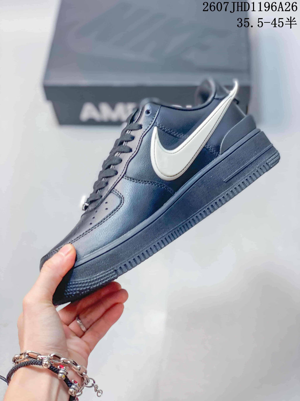 Nike Air Force 1 '07 LV8 Black White Low-Top Sneakers