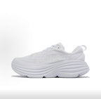 HOKA Bondi 8 White Running Sneakers