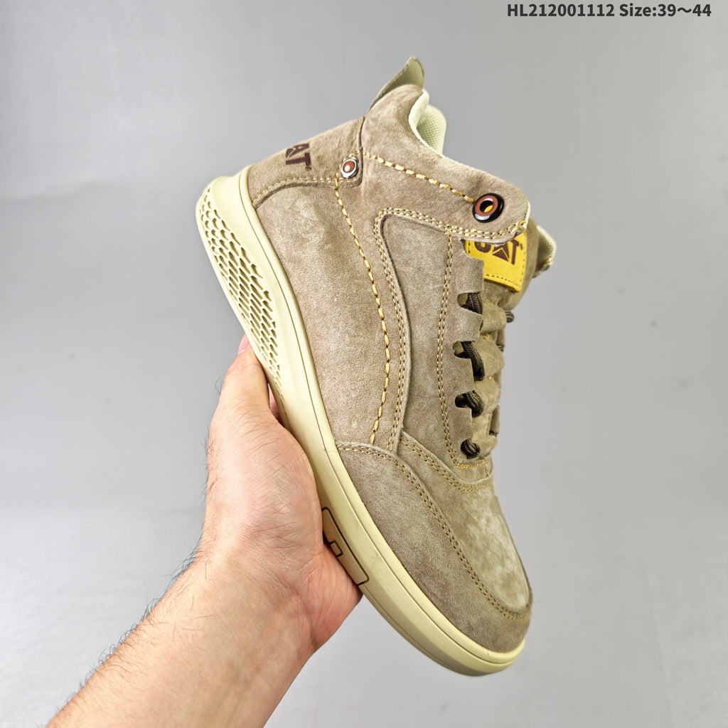 CAT Footwear High-Top Casual Boots in Taupe