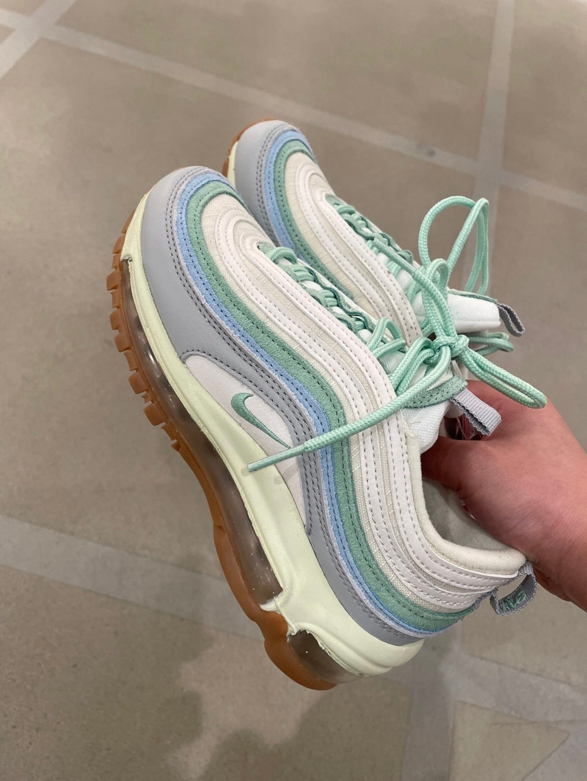 Nike Air Max 97 Sneakers Grey Green DX5766-131