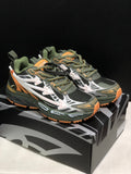 OFF-WHITE Be Right Back Sneakers Olive Black Orange