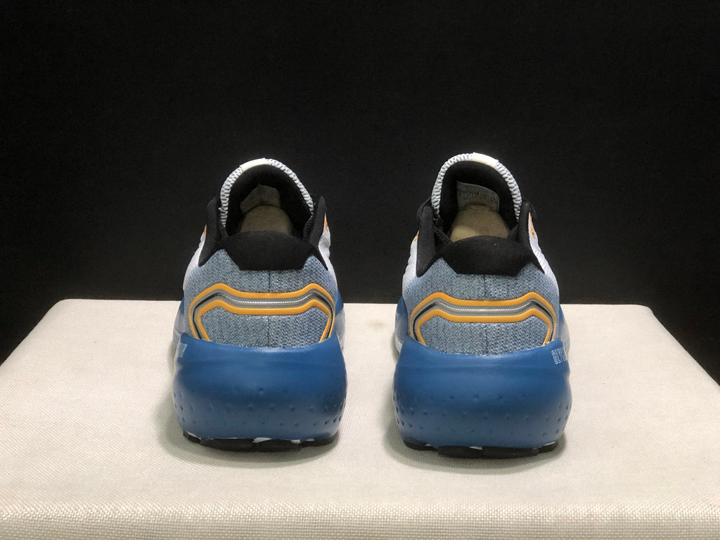 Brooks Glycerin 21 Men's Running Shoes White Blue