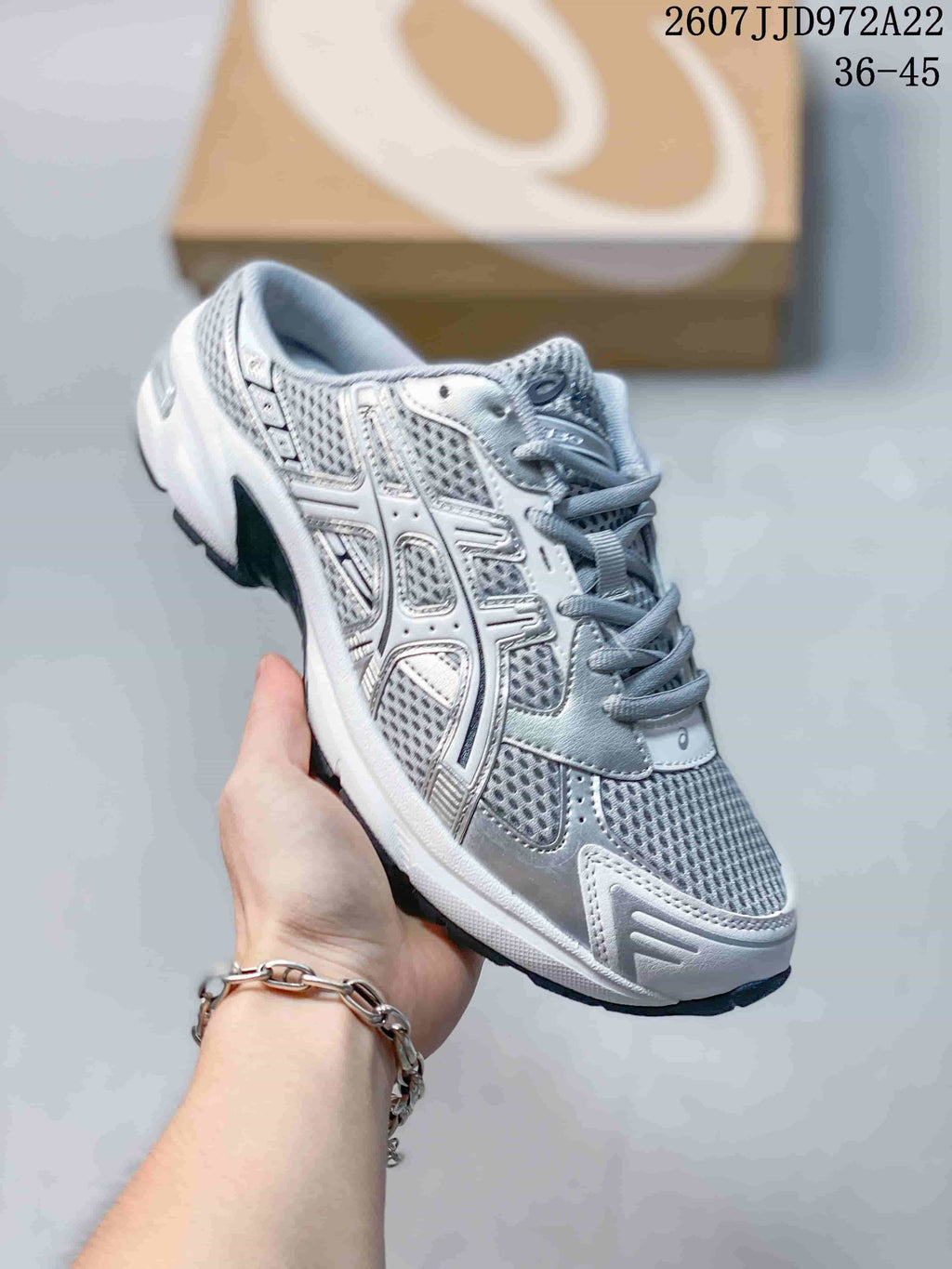 ASICS Gel-1130 Sneakers White Silver 2607JJD972A22