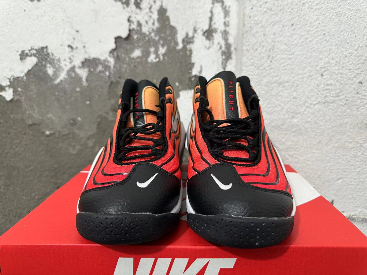 Nike Air Flightposite Orange Gradient Basketball Shoes