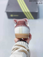 adidas Originals Samba ADV Sneakers Cream Burgundy