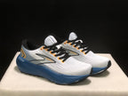 Brooks Glycerin 21 Men's Running Shoes White Blue